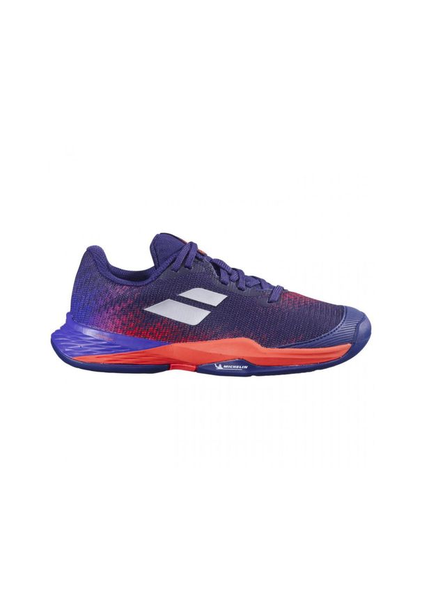 Buty do tenisa dziecięce Babolat JET MACH 3 ALL COURT JUNIOR blue ribbon. Kolor: niebieski. Sport: tenis