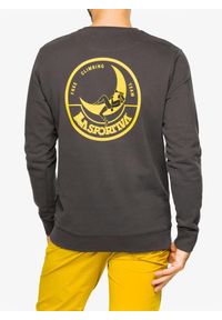 LA SPORTIVA - Bluza bez kaptura męska La Sportiva Climbing on the Moon Sweatshirt. Typ kołnierza: bez kaptura. Kolor: szary
