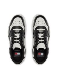Tommy Jeans Sneakersy Tjw Retro Basket Patent Ltr EN0EN02499 Czarny. Kolor: czarny. Materiał: skóra #3