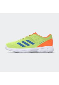 Adidas - Dziecięce buty halowe adidas Court Stabil. Kolor: żółty. Sport: turystyka piesza, piłka ręczna #1