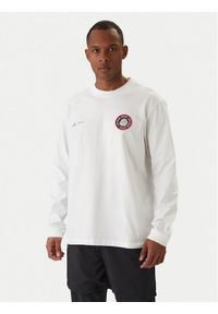 Adidas - adidas Longsleeve Moon Boot JM8917 Biały Loose Fit. Kolor: biały. Materiał: bawełna. Długość rękawa: długi rękaw #1