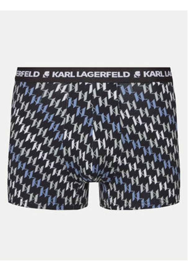 Karl Lagerfeld - KARL LAGERFELD Komplet 3 par bokserek 246M2100 Czarny. Kolor: czarny. Materiał: bawełna