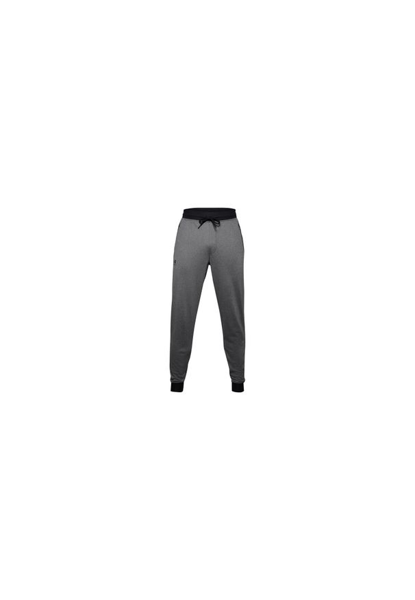 Spodnie Under Armour Sportstyle Jogger, Mężczyźni. Kolor: szary. Materiał: poliester, materiał. Sport: piłka nożna