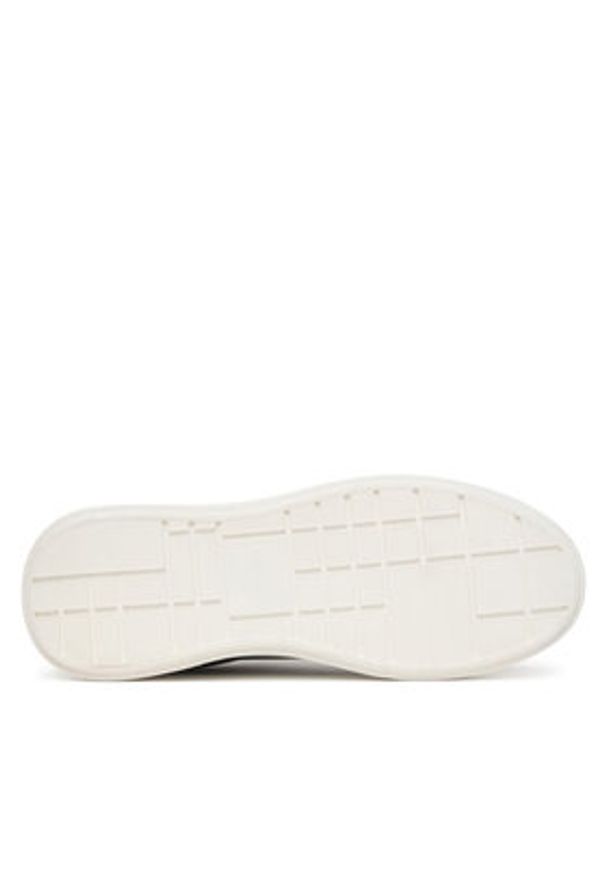 Calvin Klein Sneakersy Chunky Cupsole Laceup Lth Ml YW0YW01947 Czarny. Kolor: czarny. Materiał: skóra