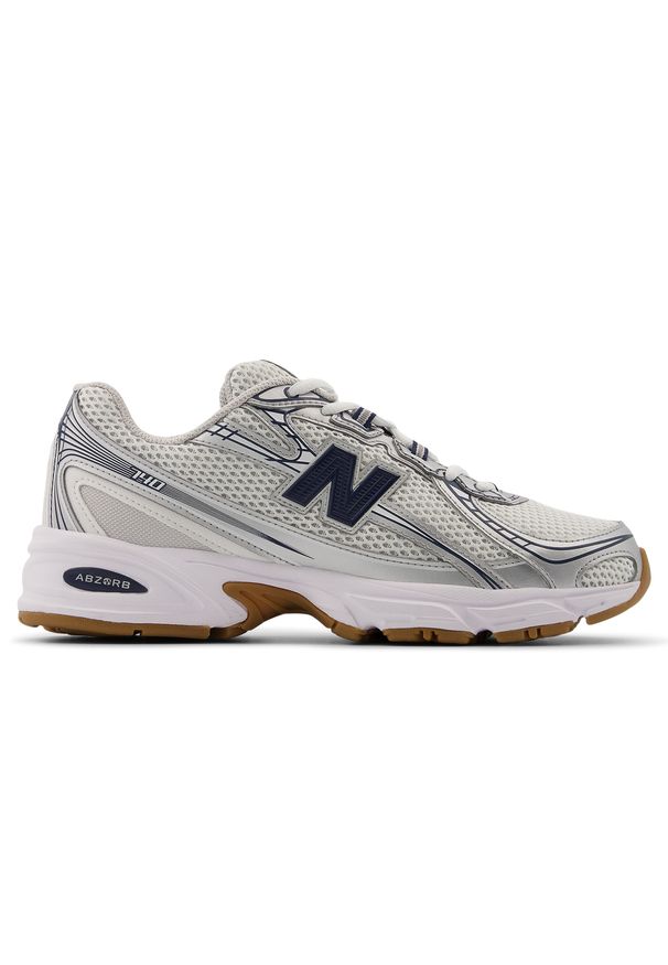 Buty unisex New Balance U740SN2 – srebrne. Kolor: srebrny. Materiał: syntetyk, materiał. Szerokość cholewki: normalna. Sezon: lato. Sport: turystyka piesza