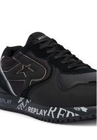 Replay - REPLAY Sneakersy GMS9I .000.C0008L Czarny. Kolor: czarny. Materiał: skóra #4
