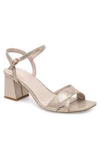 Clara Barson Sandały WYL3662-1 Złoty. Kolor: złoty. Materiał: materiał #4