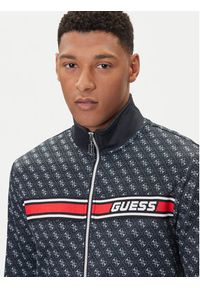 Guess Bluza Z2BQ06 K7122 Granatowy Regular Fit. Kolor: niebieski. Materiał: syntetyk #3