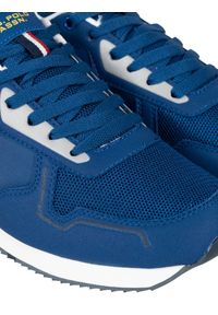 U.S. Polo Assn. Sneakersy "Nobil004" | Nobil004 | Mężczyzna | Niebieski. Kolor: niebieski. Materiał: skóra ekologiczna, materiał. Wzór: aplikacja, nadruk #4