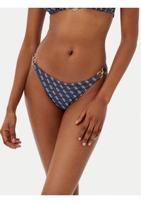 Guess Dół od bikini E5GO28 KCRL2 Niebieski. Kolor: niebieski. Materiał: syntetyk