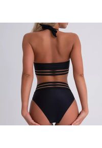 Intica - Strój kąpielowy sportowy z elastycznego materiału na plażę i basen Nansy. Materiał: materiał #2