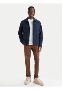 Calvin Klein Kurtka przejściowa LV04LF424G Granatowy Regular Fit. Kolor: niebieski. Materiał: syntetyk #6