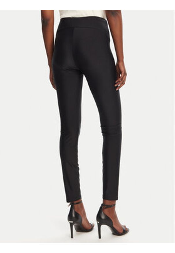 Liu Jo Sport Legginsy 0000304989469 Czarny Slim Fit. Kolor: czarny. Materiał: syntetyk. Styl: sportowy