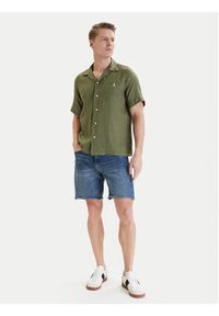 Polo Ralph Lauren Szorty jeansowe 710P08147001 Niebieski Regular Fit. Kolor: niebieski. Materiał: bawełna #2