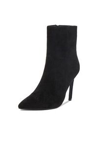 DeeZee Botki P5103 Czarny. Kolor: czarny. Materiał: materiał #4