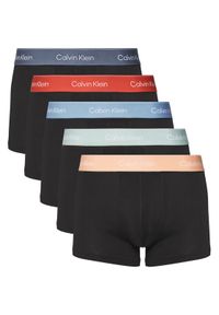Calvin Klein Underwear Komplet 5 par bokserek Trunk 5Pk LV00NB4393 Czarny. Kolor: czarny. Materiał: bawełna