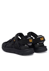CAT Footwear Sandały Cadent P726616 Czarny. Kolor: czarny. Materiał: skóra, nubuk #4