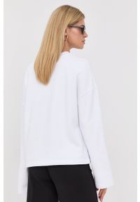 Chiara Ferragni bluza bawełniana damska kolor biały z aplikacją. Kolor: biały. Materiał: bawełna. Wzór: aplikacja #4