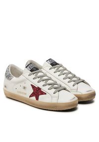 GOLDEN GOOSE - Golden Goose Sneakersy Super-Star Classic With List GWF00101.F003626.10418 Biały. Kolor: biały. Materiał: skóra #5