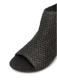 Rieker Sandały 64670-00 Czarny. Kolor: czarny. Materiał: materiał #5