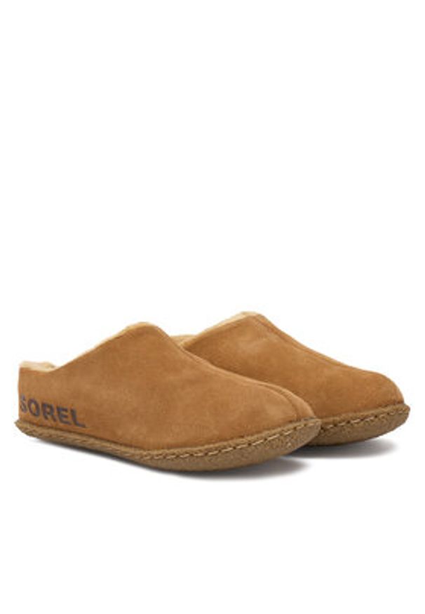 sorel - Sorel Kapcie Youth Lanner Ridge™ II NY3926 Brązowy. Kolor: brązowy. Materiał: zamsz, skóra