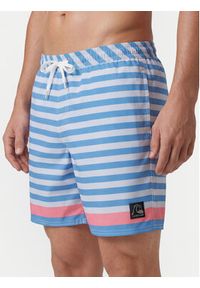 Quiksilver Szorty kąpielowe Original Btz Stripe Volley 17 EQYJV04209 Niebieski Straight Leg. Kolor: niebieski. Materiał: syntetyk #2