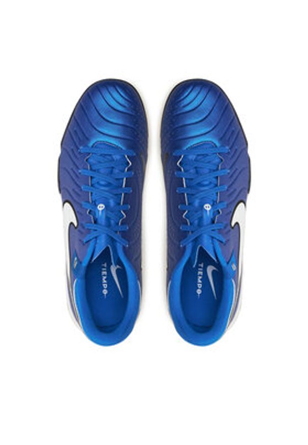 Nike Buty do piłki nożnej Legend 10 Academy TF DV4342 400 Niebieski. Kolor: niebieski. Materiał: skóra