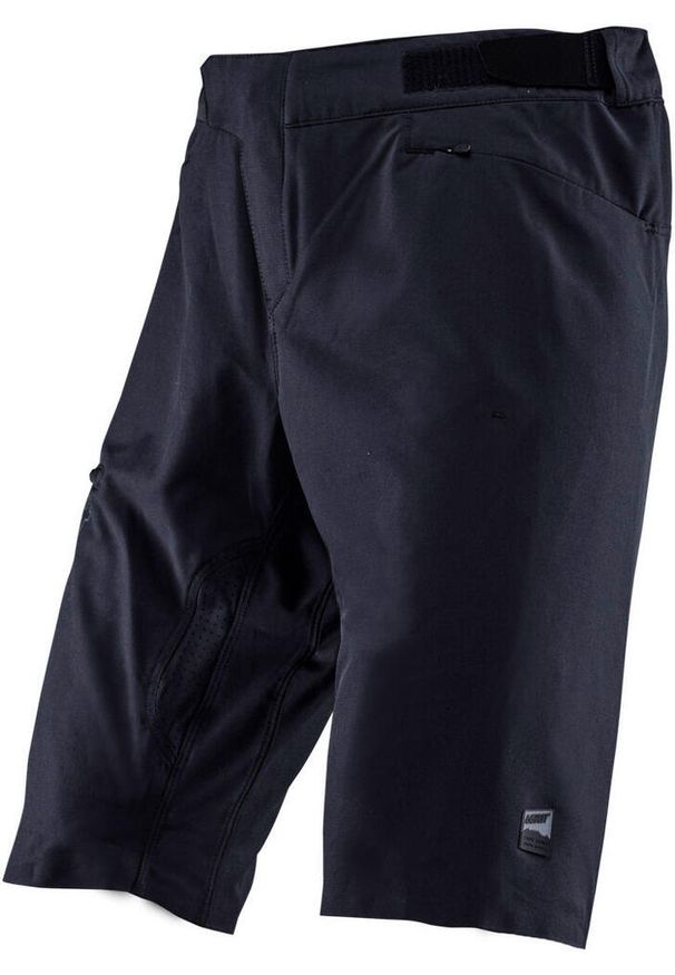 Spodenki rowerowe LEATT Shorts MTB Enduro 1.0. Kolor: czarny. Sport: kolarstwo