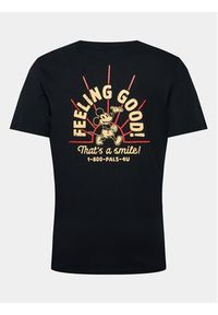 Redefined Rebel T-Shirt 221142 Czarny Loose Fit. Kolor: czarny. Materiał: bawełna #3
