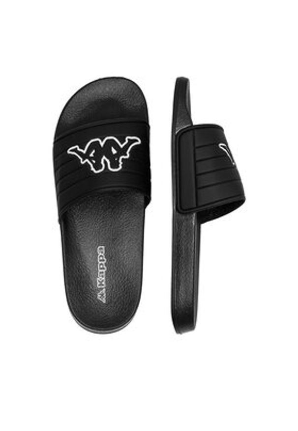 Kappa Klapki SS24-M1 Czarny. Kolor: czarny