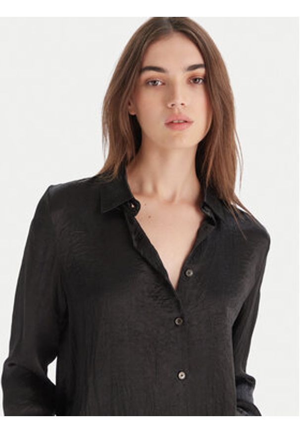 Marella Koszula Matita 2525116091 Czarny Regular Fit. Kolor: czarny. Materiał: syntetyk