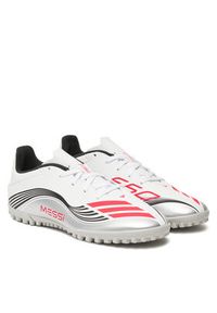 Adidas - adidas Buty do piłki nożnej F50 Messi Club JP7445 Biały. Kolor: biały. Materiał: skóra #3