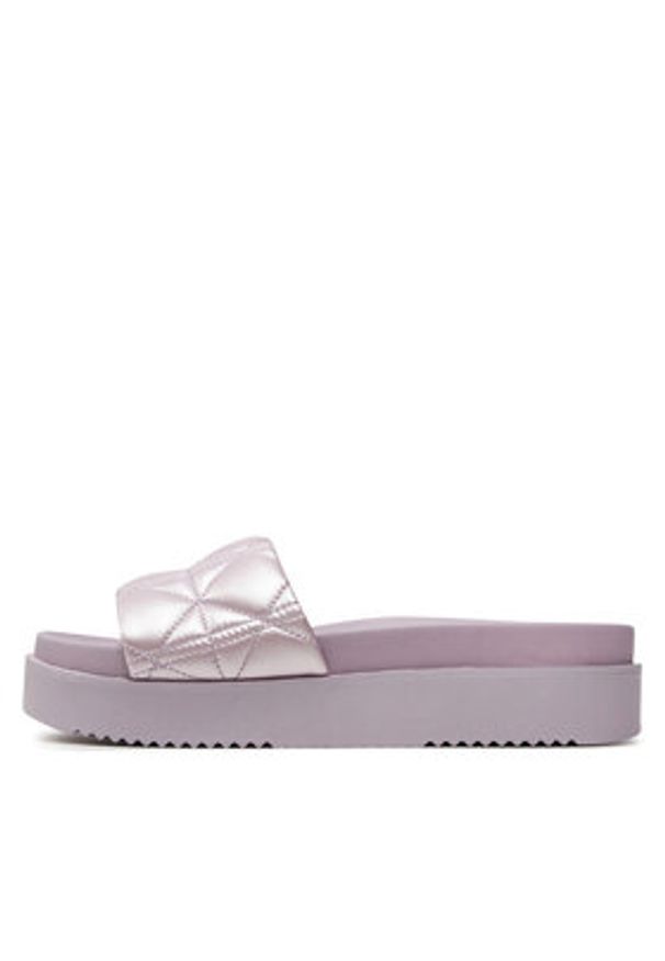Aldo Klapki Aquata 13740468 Fioletowy. Kolor: fioletowy. Materiał: materiał