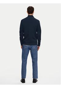 Selected Homme Sweter Dane 16092601 Granatowy Regular Fit. Kolor: niebieski. Materiał: bawełna #3