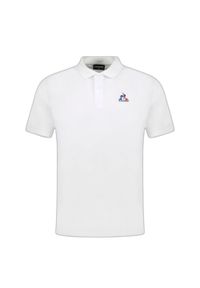 Polo Le Coq Sportif Essentiel N°1. Typ kołnierza: polo. Kolor: biały #1