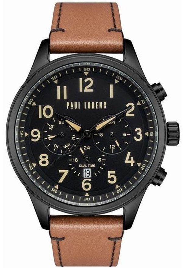Paul Lorens - Zegarek Męski PAUL LORENS PL20011A-1B3+ BOX