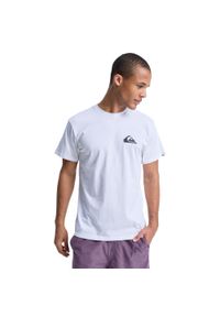 Quiksilver - Top typu tank dla ARCHIVE. Kolor: biały. Materiał: tkanina, elastan, bawełna. Wzór: haft