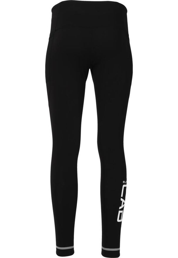 ELITE LAB - Legginsy termiczne wiatroszczelne Elite Lab Run X2. Kolor: czarny. Sport: bieganie