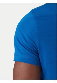TOMMY HILFIGER - Tommy Hilfiger T-Shirt MW0MW10800 Niebieski Slim Fit. Kolor: niebieski. Materiał: bawełna #4