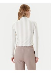 Adidas - adidas Bluza Half-Zip Graphic Football JW3642 Écru Regular Fit. Materiał: syntetyk #5
