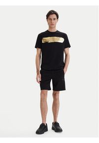 Plein Sport Szorty sportowe SAFC MJT2789 STE003N Czarny Regular Fit. Kolor: czarny. Materiał: bawełna. Styl: sportowy #4