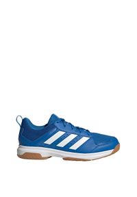 Buty halowe do piłki ręcznej do dorosłych Adidas Ligra 7. Kolor: niebieski, biały, wielokolorowy #1