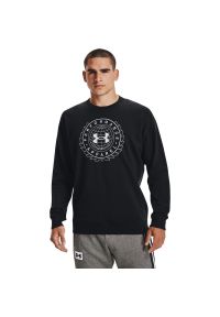 Bluza męskie Under Armour Rival. Kolor: wielokolorowy, biały, czarny. Materiał: bawełna, materiał. Sport: fitness #1