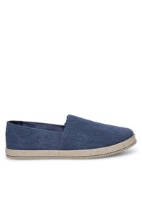 Lanetti Espadryle MF1594-1 Niebieski. Kolor: niebieski. Materiał: materiał