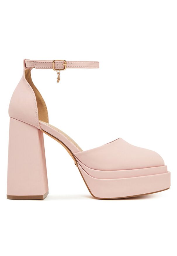 DeeZee Czółenka LW85478-6 Różowy. Kolor: różowy. Materiał: materiał