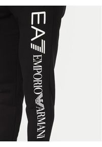 EA7 Emporio Armani Spodnie dresowe 7M000572 AF10377 MC001 Czarny Regular Fit. Kolor: czarny. Materiał: bawełna #3