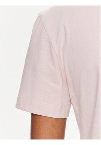 Calvin Klein Jeans T-Shirt Monologo Slim Tee J20J222564 Różowy Slim Fit. Kolor: różowy. Materiał: bawełna