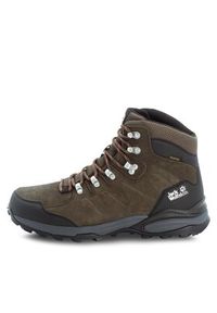 Jack Wolfskin Trekkingi Refugio Texapore Mid M 4049841 Khaki. Kolor: brązowy. Sport: turystyka piesza #4