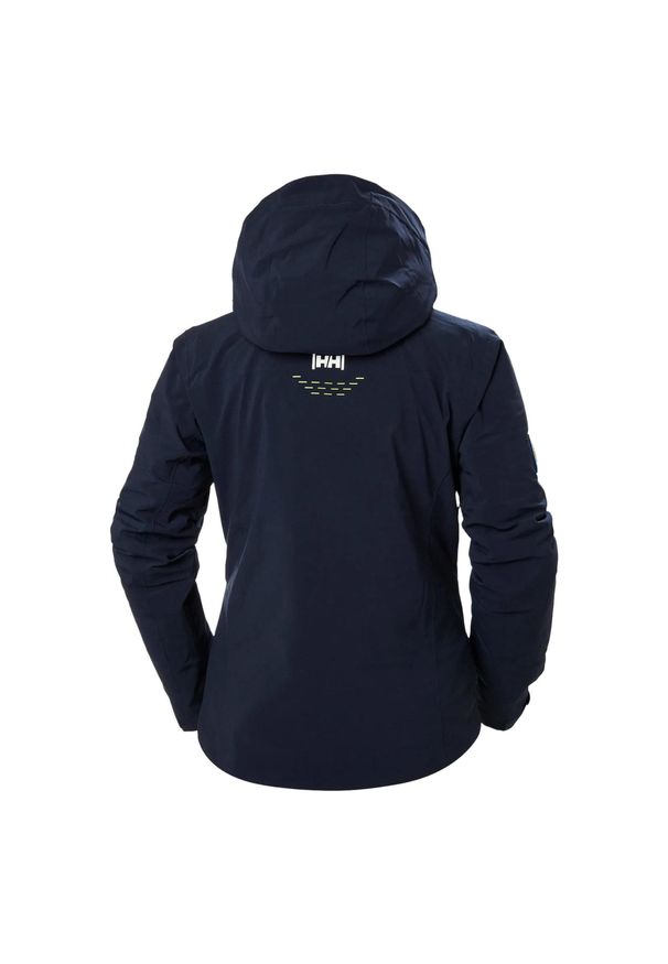 Damska kurtka narciarska Helly Hansen Alphelia lifaloft. Kolor: niebieski. Sezon: zima. Sport: narciarstwo