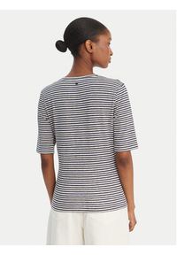 Weekend Max Mara T-Shirt Opzione 2615941042 Granatowy Regular Fit. Kolor: niebieski. Materiał: len #4